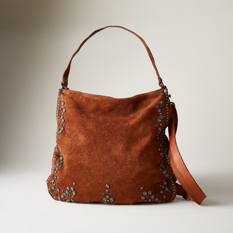 SUEDE HOBO BAG view 1