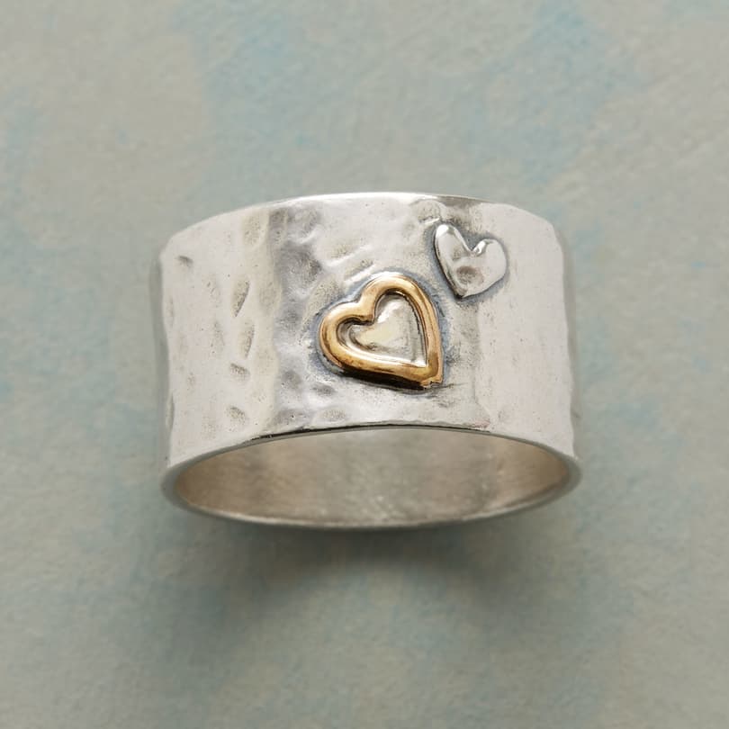 HEARTS IN SYNC RING view 1