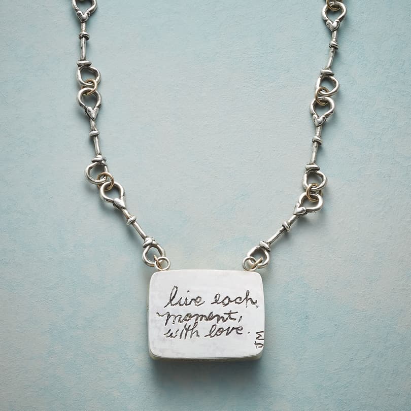 LIVE EACH MOMENT NECKLACE view 5