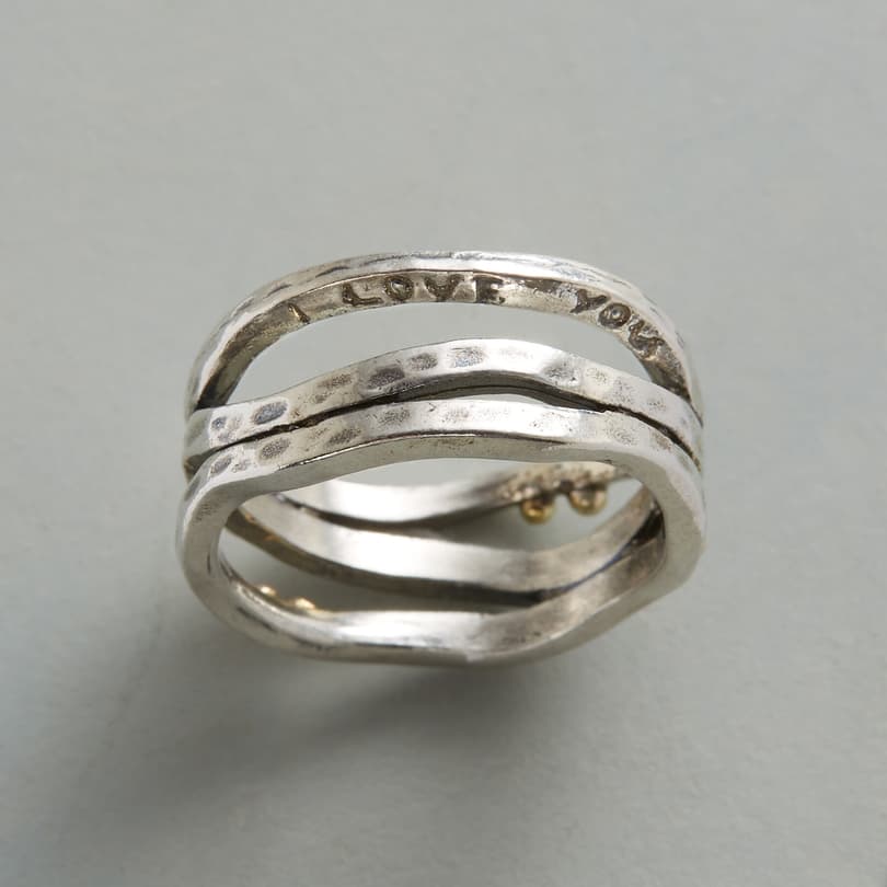 LOVE'S TIMELINE RING view 1