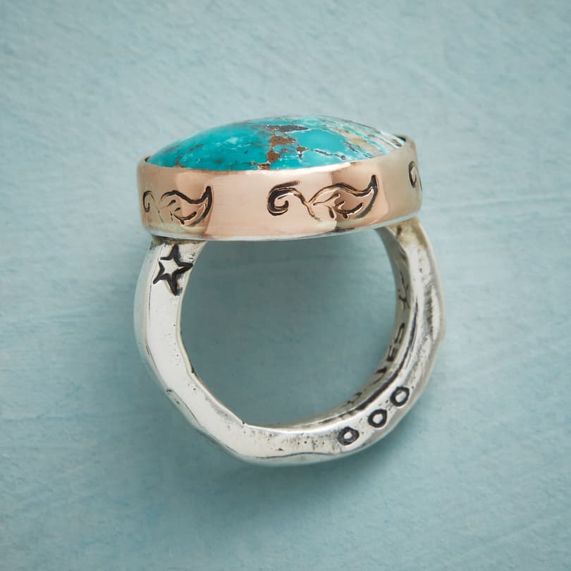 TRANQUIL TURQUOISE RING view 2