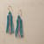 Bright Stripe Earrings View 2