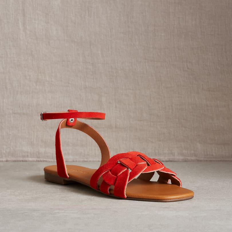 Cosmos Suede Sandals View 2