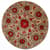 FIELD OF POPPIES TIBETAN HAND KNOTTED RUG view 3