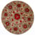 FIELD OF POPPIES TIBETAN HAND KNOTTED RUG view 3