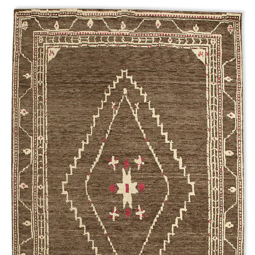 LURIA TIBETAN HAND KNOTTED RUG, LARGE view 1