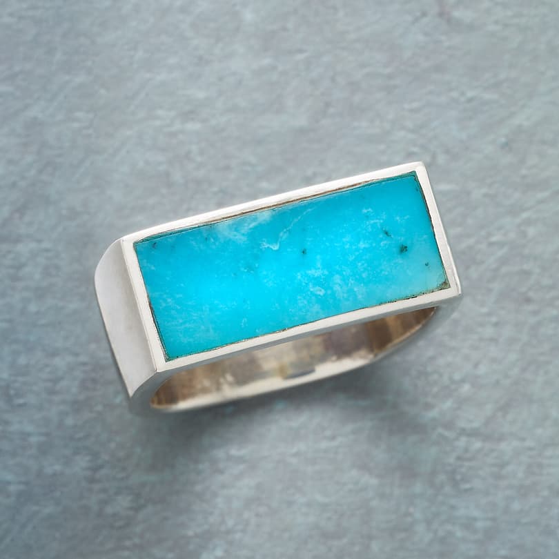 PLATEAU OF TURQUOISE RING view 1
