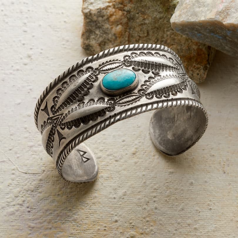LEGENDS TURQUOISE CUFF view 1