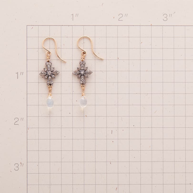 Fleurette Earrings View 2