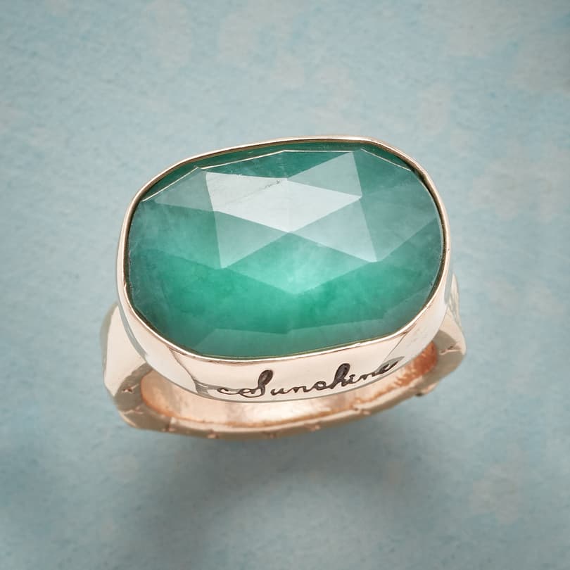 VIRIDIAN FOREVER RING view 1