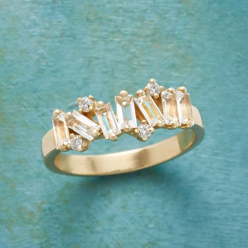 SCATTER SPARKLE RING view 1