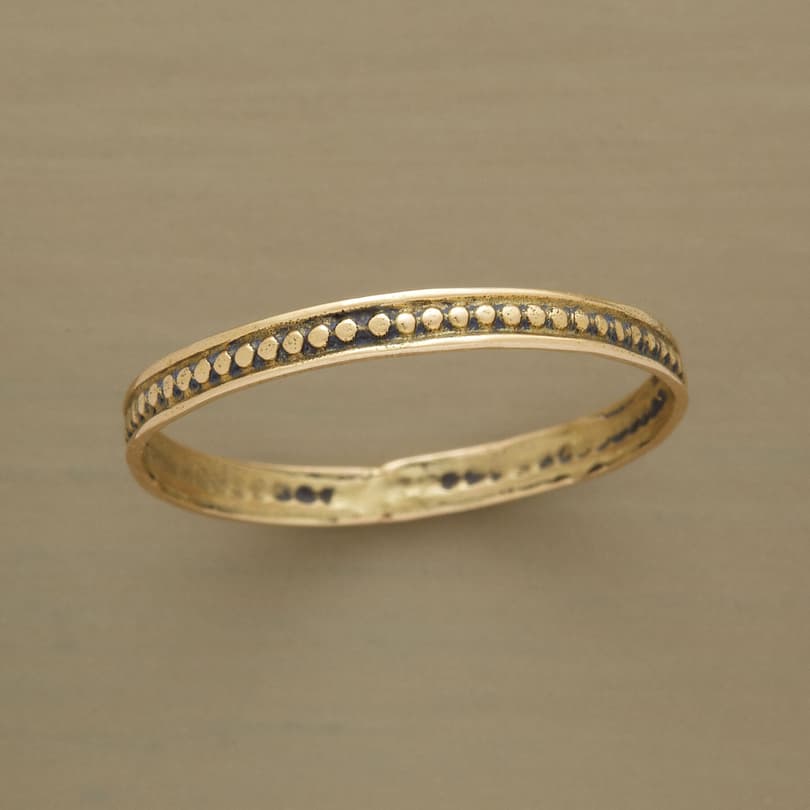 DOTTED GOLD BAND view 1