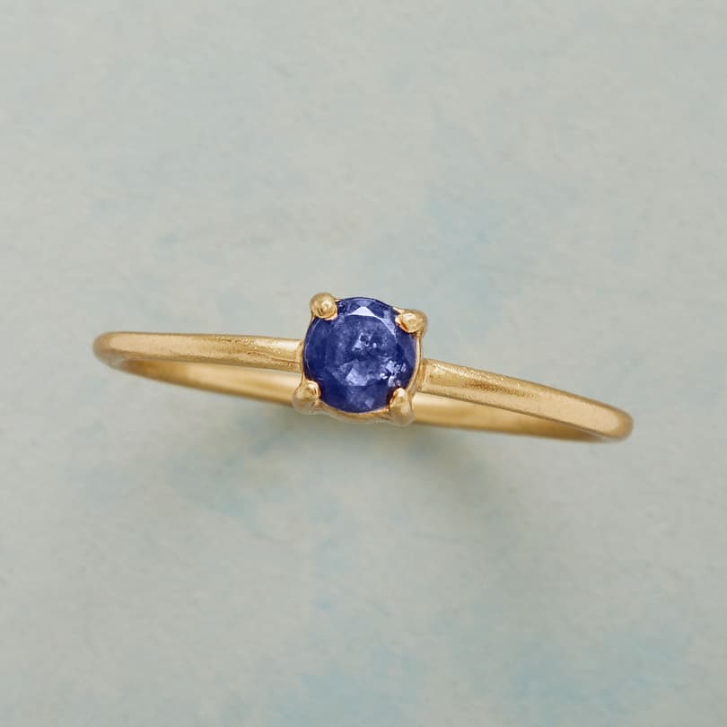 SIMPLY IOLITE RING view 1