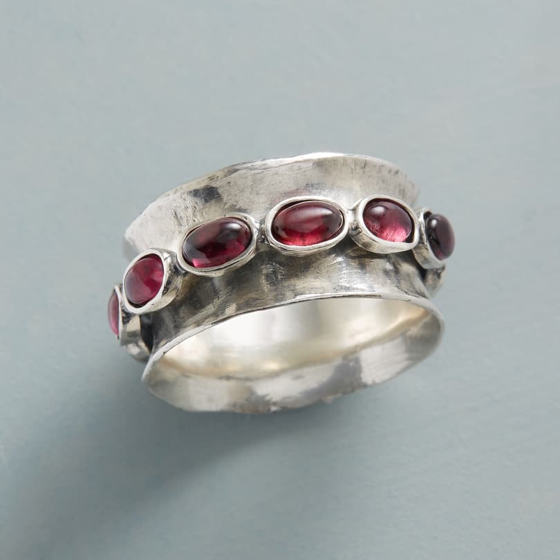 POMEGRANATE RING view 1