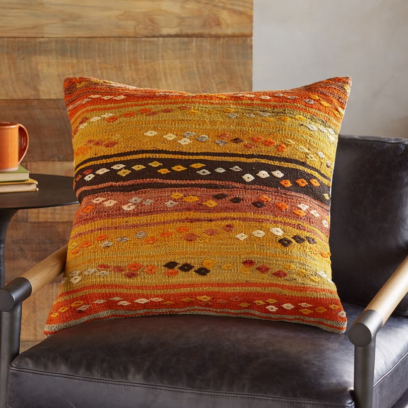 SOLEINE ONE-OF-A-KIND KILIM PILLOWS view 2