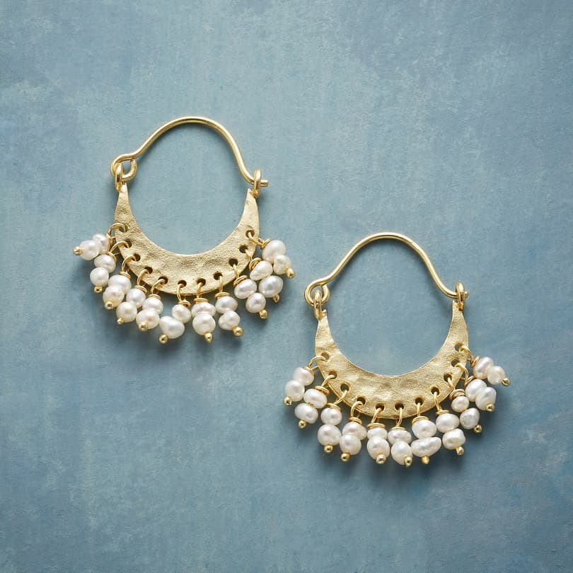 PEARL COLLAR EARRINGS view 1