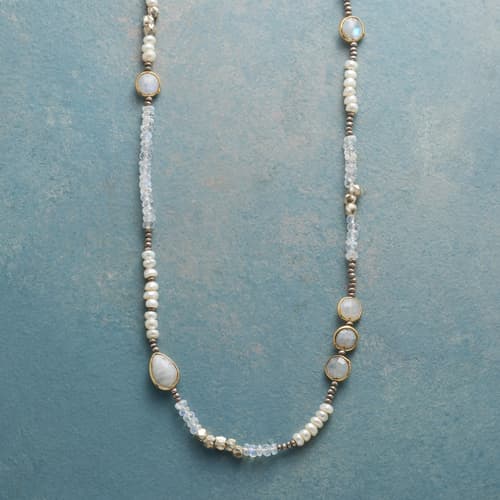 Sun Kissed Moonstone Necklace View 1