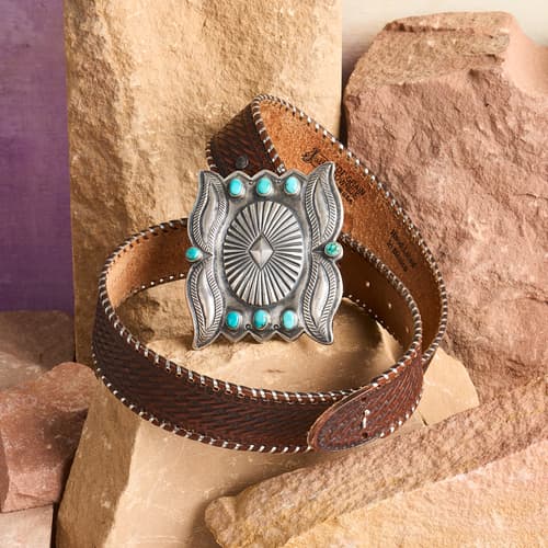 Wings Of The West Turquoise Belt View 1