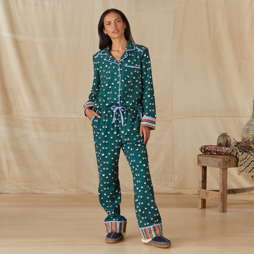 World's Softest Flannel Boyfriend Petite Pajamas in Women's Tall & Petite, Pajamas for Women