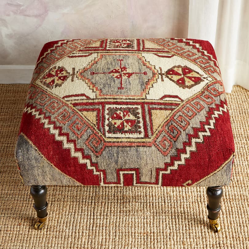 Selcuk Turkish Carpet Ottoman Sundance Catalog