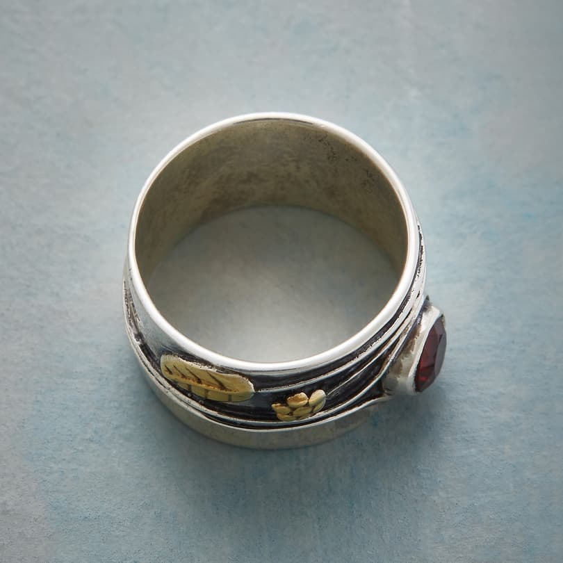 SWEETBRIER GARNET RING view 1