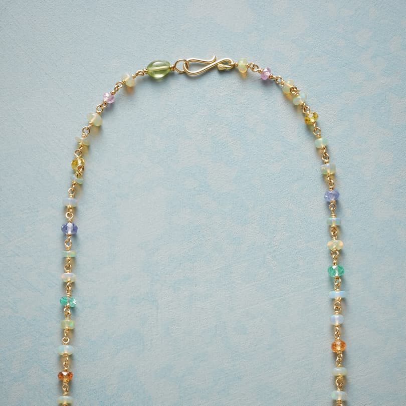 GOLD RAINBOW NECKLACE view 2