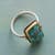 Twinkling Turquoise Ring View 2
