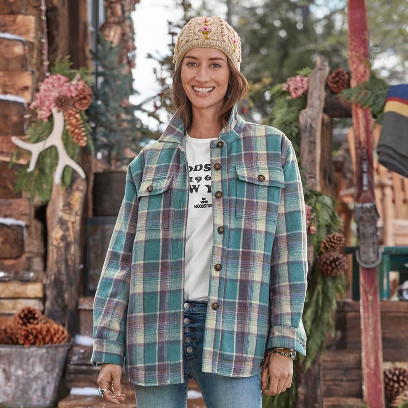 Petite 2025 plaid jacket