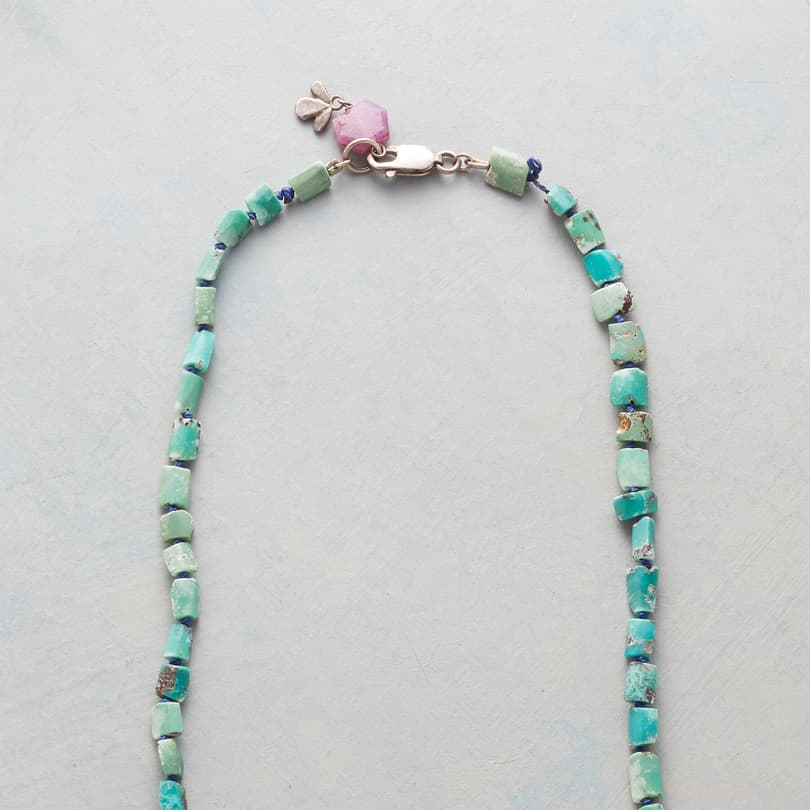 RUSTIC TURQUOISE NECKLACE view 2