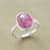 PINK SAPPHIRE RING view 1