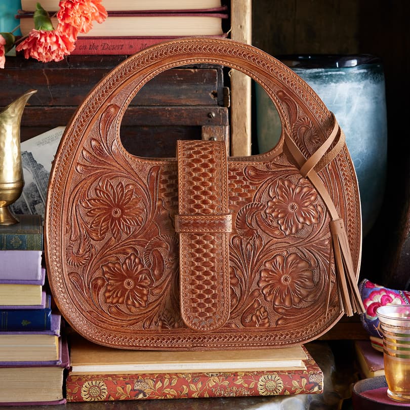 Sundance Women's Dauphine Tooled Bag