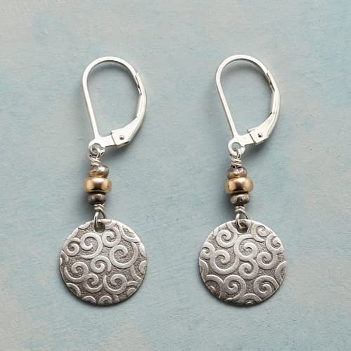 CURLS &amp; SWIRLS EARRINGS view 1