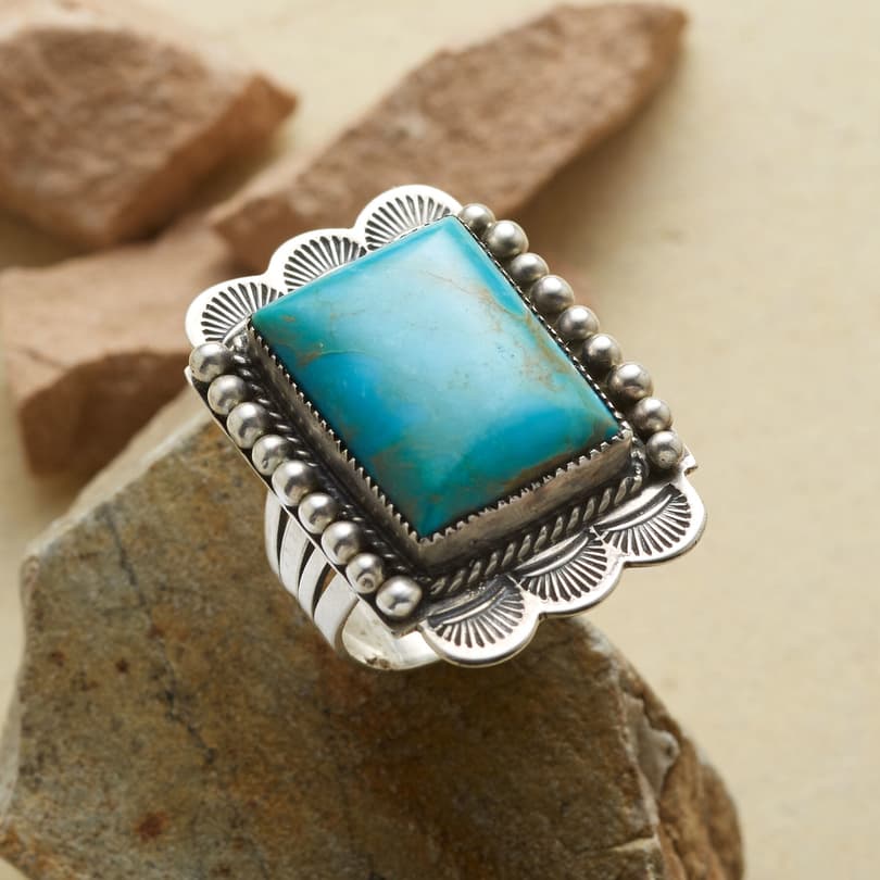 TREASURED TURQUOISE RING view 1