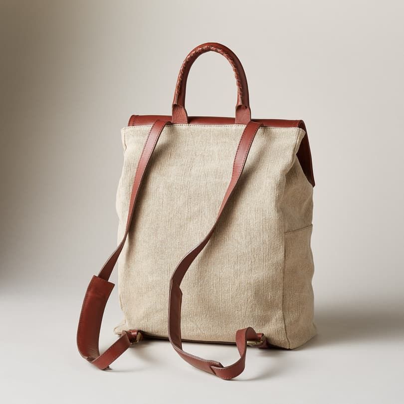 LINEN SIMPLICITY BACKPACK view 1