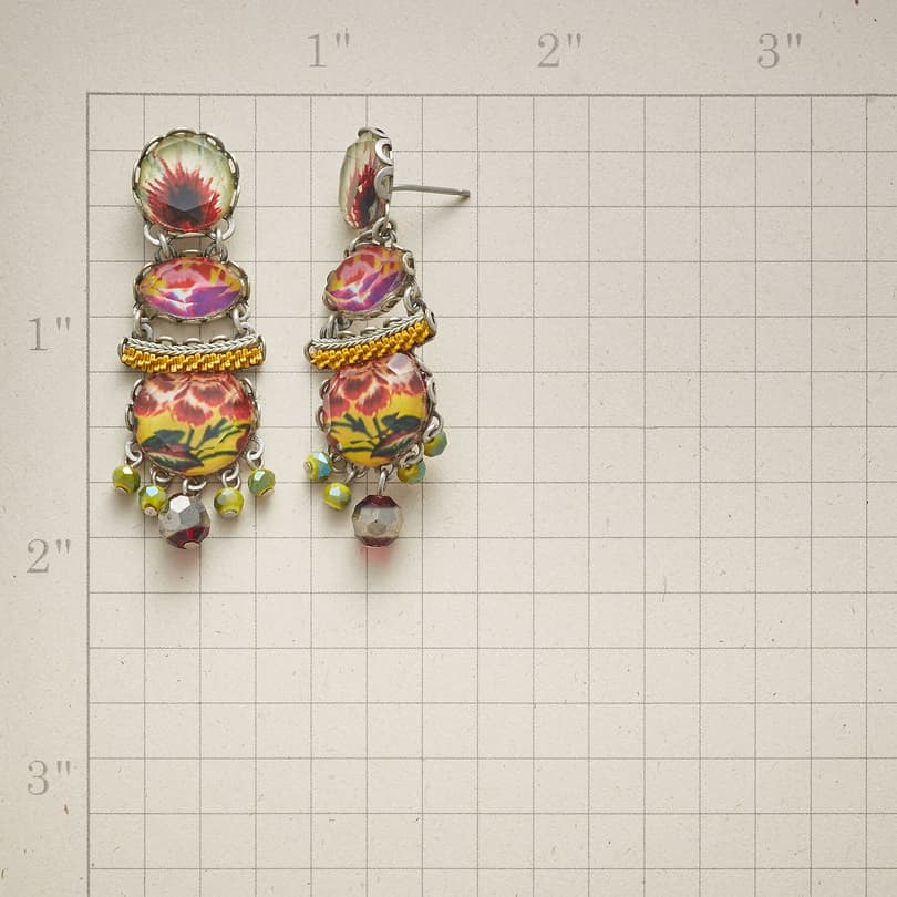 YUCATAN SUNBURST EARRINGS view 1