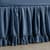 GOSSAMER LINEN RUFFLE BEDSKIRT view 1