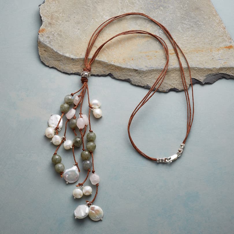 DAPPLED PEARLS NECKLACE view 1