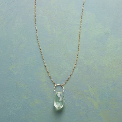 Hint Of Green Amethyst Necklace View 1