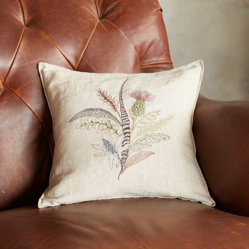 FEATHER & THISTLE PILLOW view 1