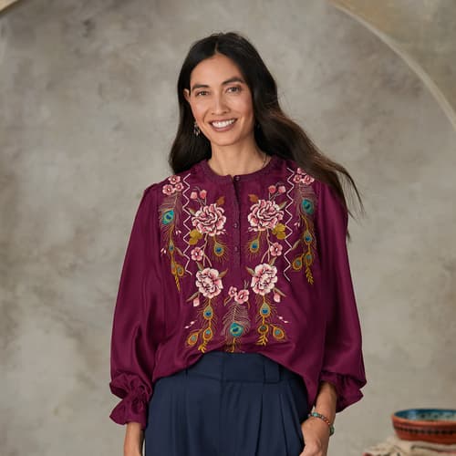 Quito Victorian Prairie Blouse View 1