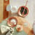 COPPER SPICE DISH AND SPOON view 1