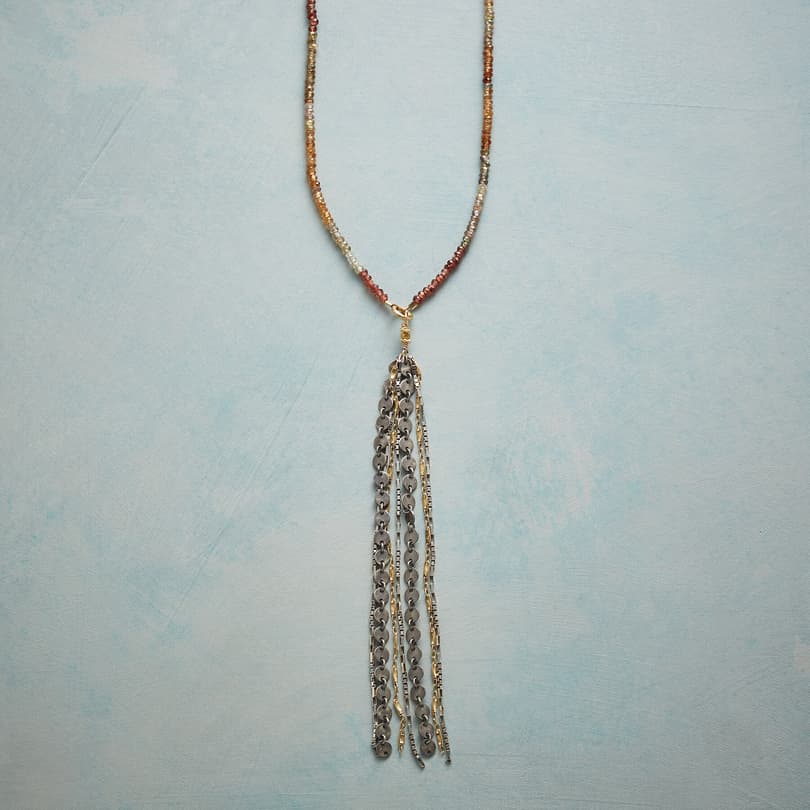 SUNSET TASSEL NECKLACE view 1