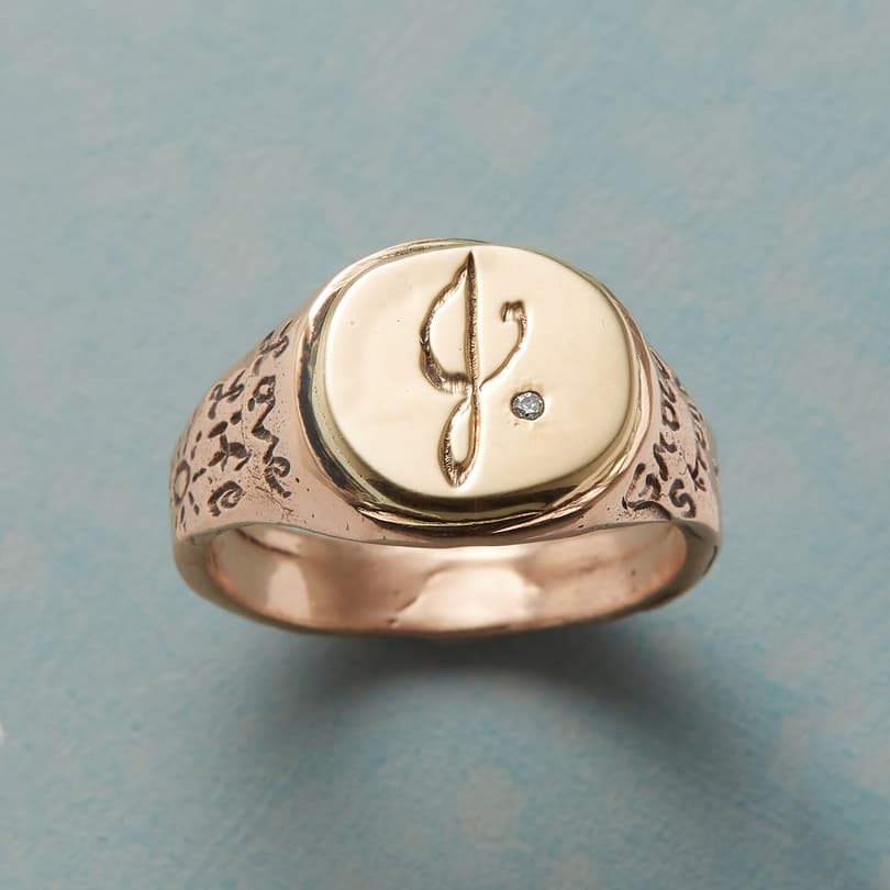 PERSONALIZED LIFE AFFIRMING RING view 1