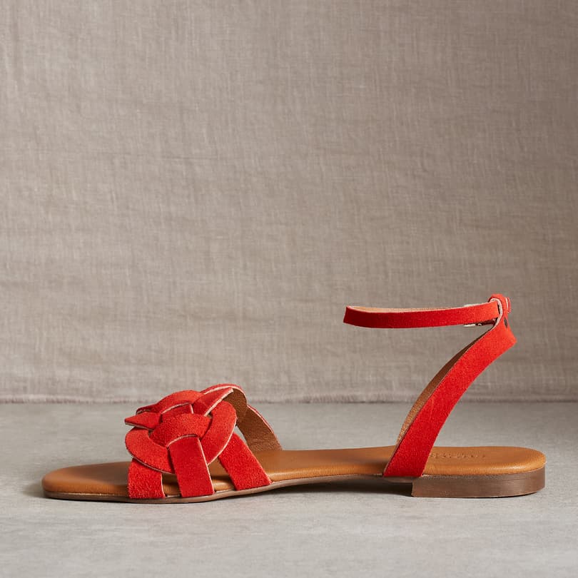 Cosmos Suede Sandals View 4