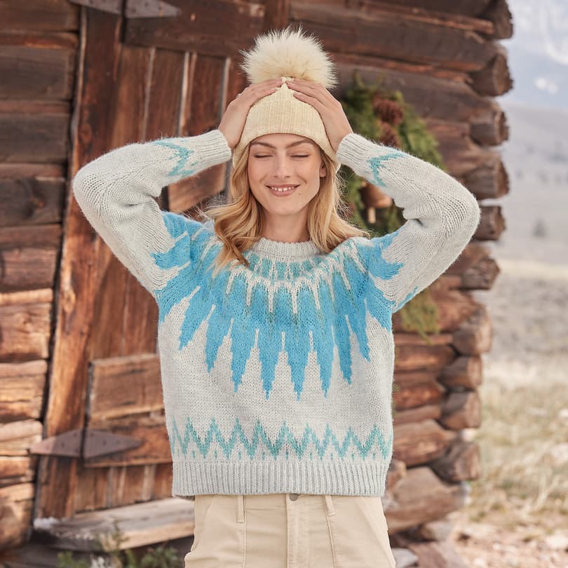 Sundance fair isle sweater sale