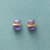 Banded Amethyst Earrings View 1