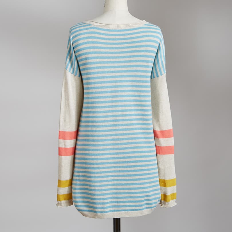 STRIPE STORY PULLOVER view 1