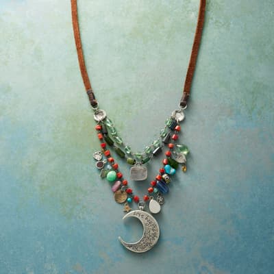 Mystic Moon Necklace | Sundance Catalog