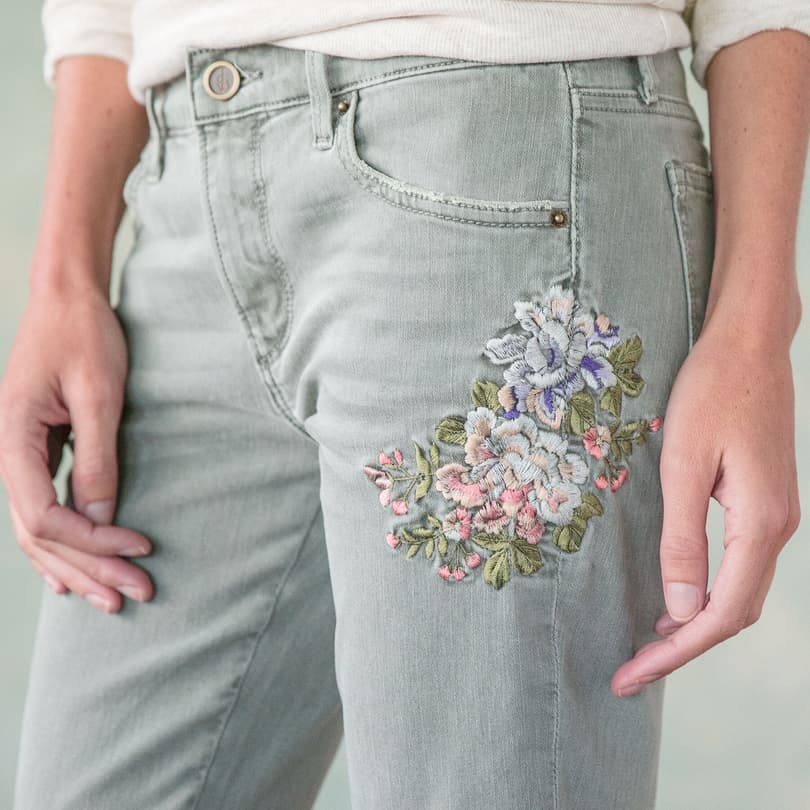 AUDREY APPLE BLOSSOM JEANS view 3