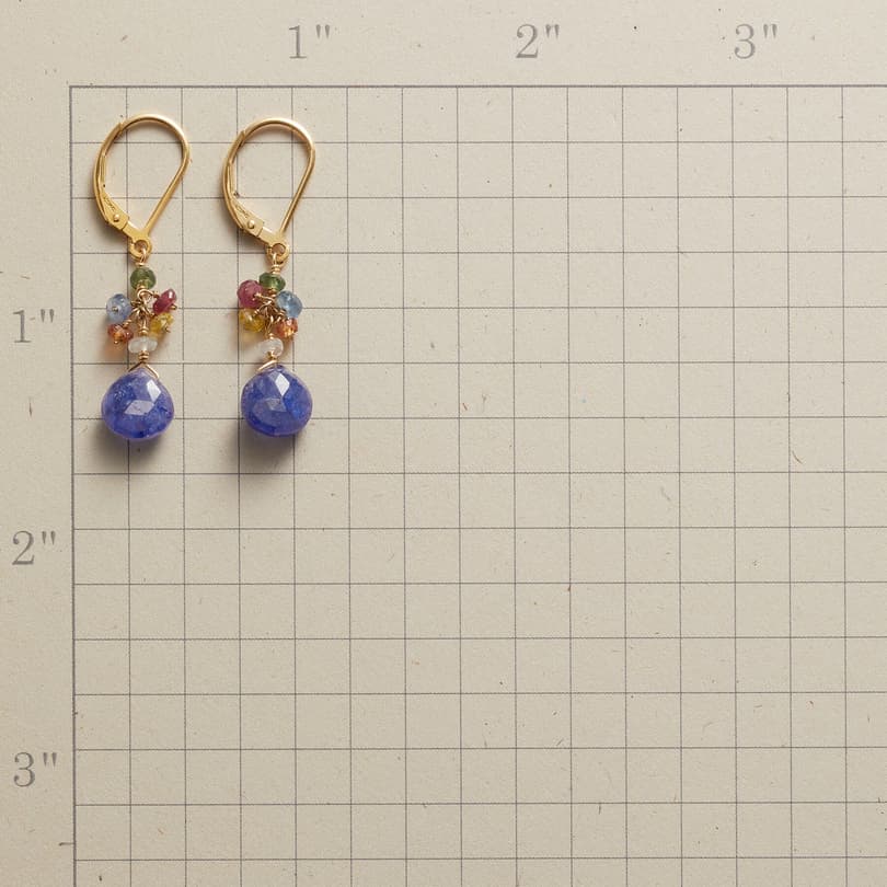 TANZANITE GALA EARRINGS view 1